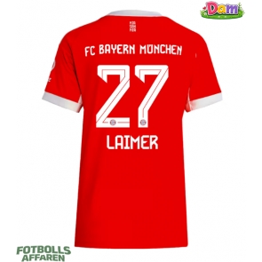 Bayern Munich Konrad Laimer #27 Hemmatröja Kvinnor 2025-26 Kortärmad